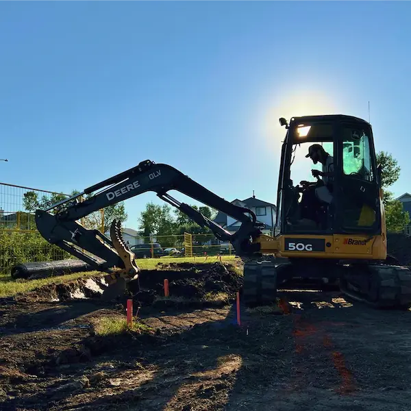 Photo Construction Excavator